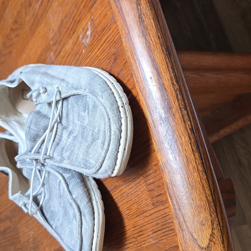 Grey Camo Wendy Hey Dudes. Size 9/40 - Picture 3 of 3